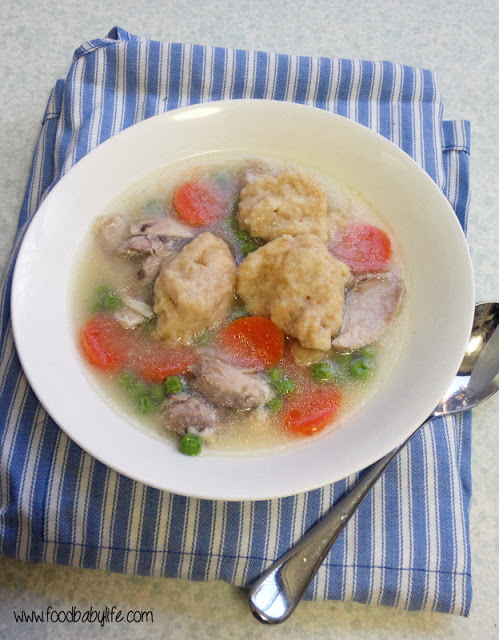 Chicken and Drop Dumplings © www.foodbabylife.com