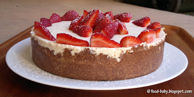 No-Bake Chocolate Chip Cheesecake © food-baby.blogspot.com All rights reserved